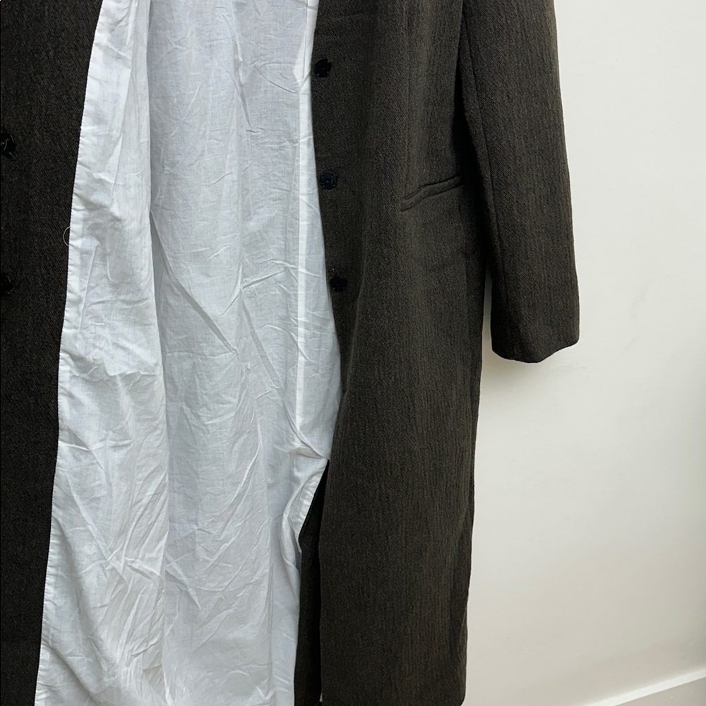 Zara Women's Dark Brown Trench Coat - Picture 10 of 12